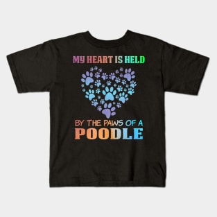 Cute poodle Kids T-Shirt